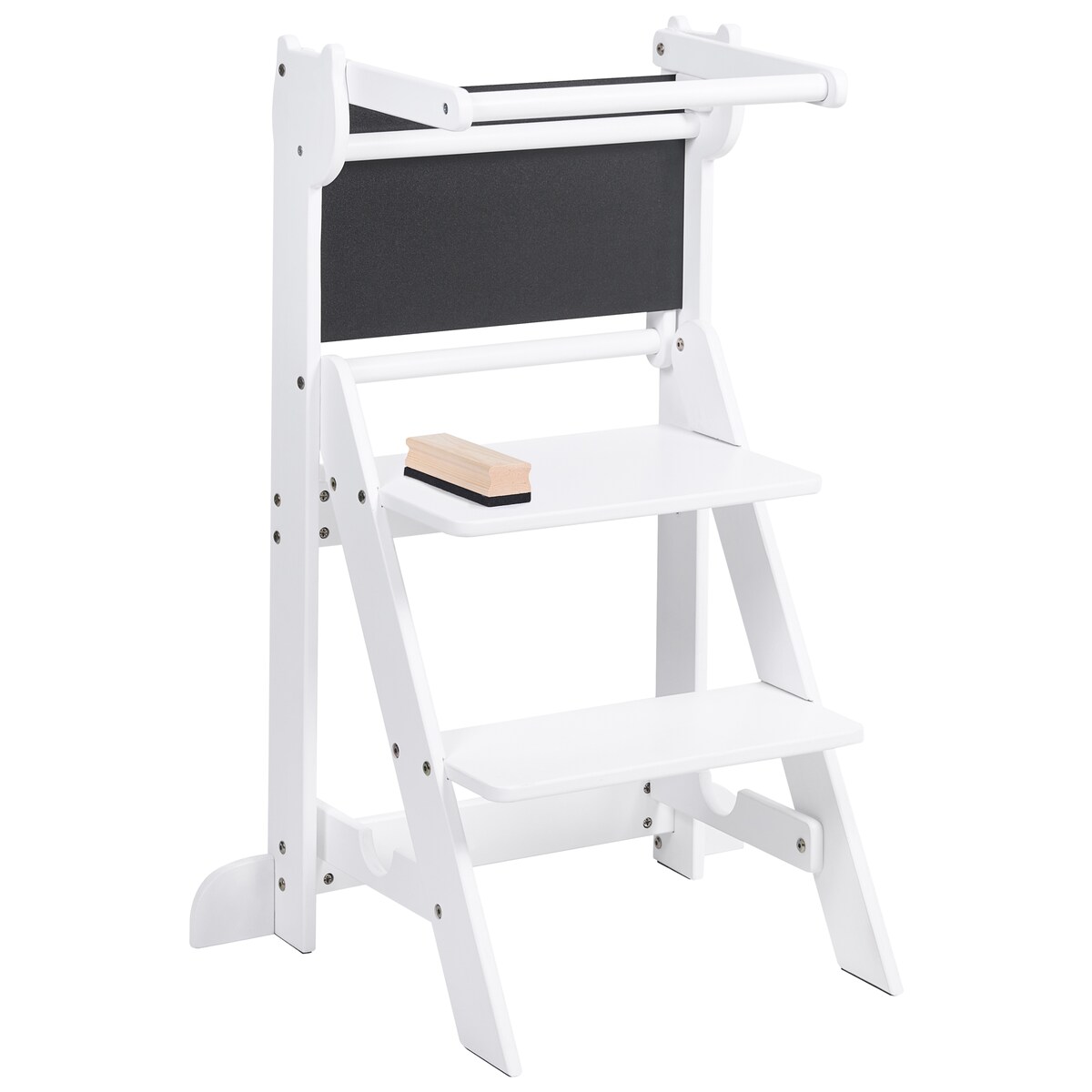 Kitchen helper MOGO Drewno sosnowe Biały