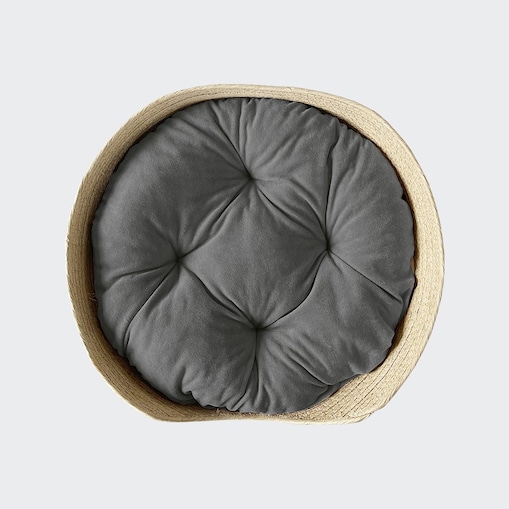 Legowisko Marbella antracyt