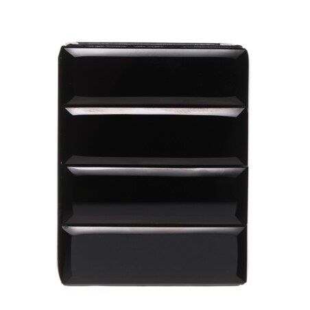 Stojak na szczoteczki Nero 9x9x11 cm