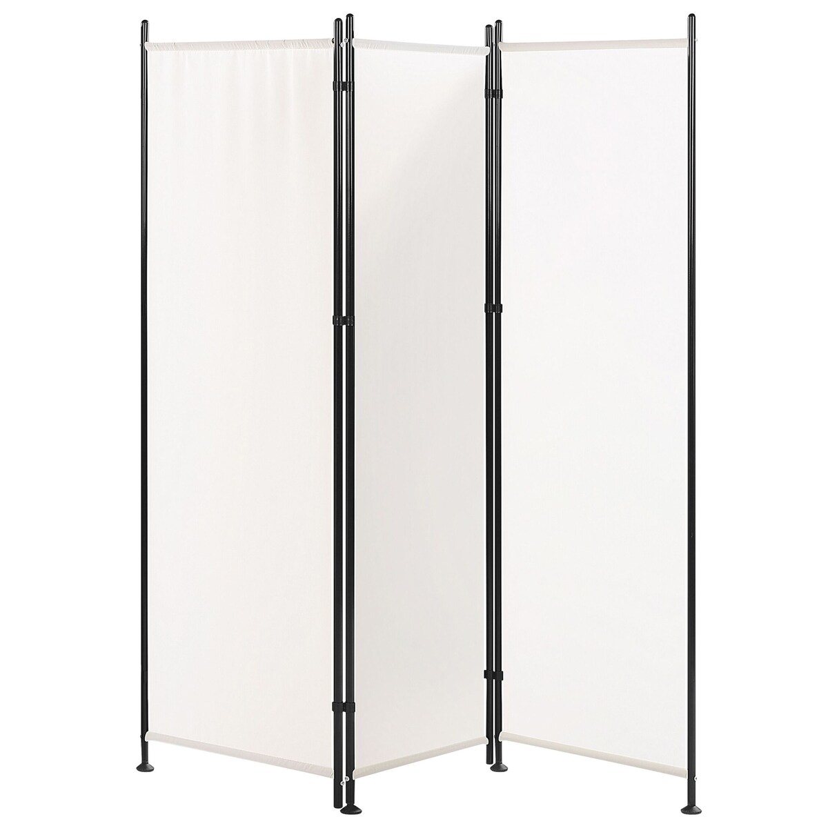 3-panelowy parawan pokojowy NARNI Biały 160 cm 170 cm