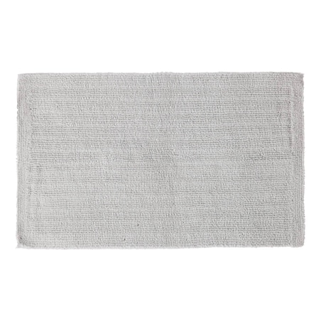 Dywanik łazienkowy, dwustronny, 100% bawełny, biały, 80 x 50 cm