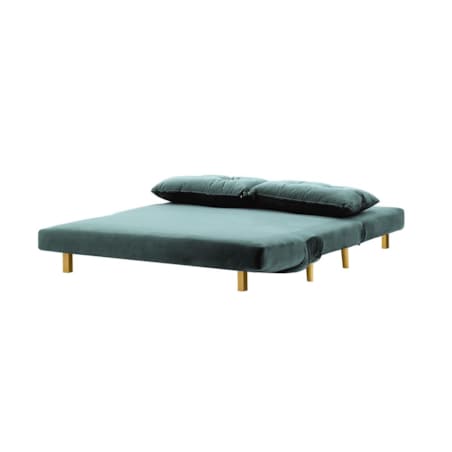 Sofa rozkładana Flic 142 cm-Velluto 12-like oak