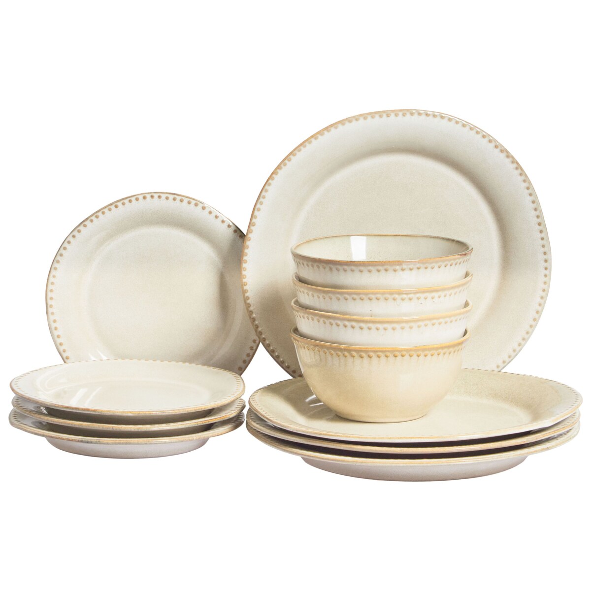 Zastawa stołowa 12-częściowa CHERVIL Kamionka