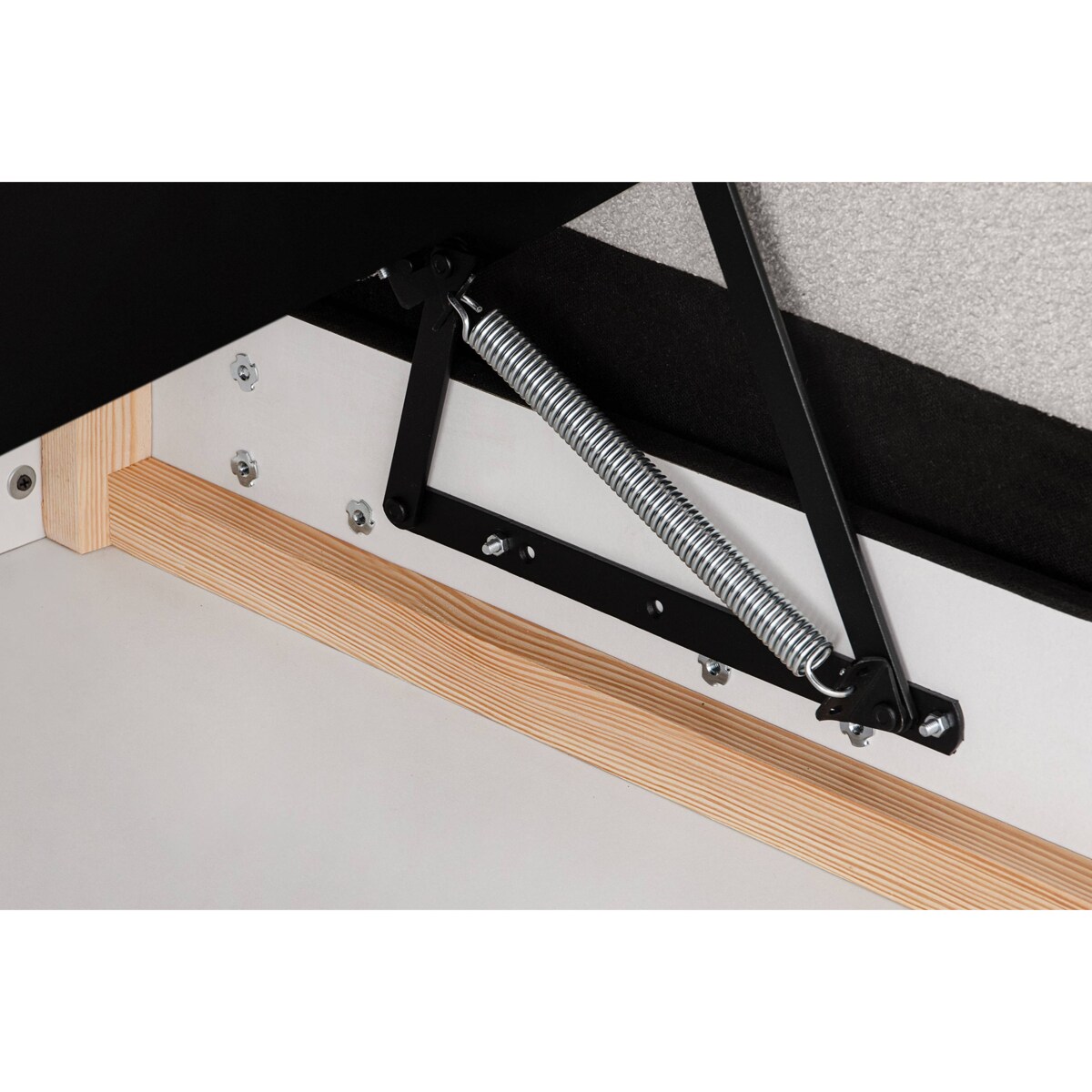 KONSIMO ERISO Narożnik biały owca, składany, prawy/lewy