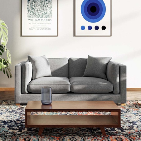 Pomo sofa 2 osobowa Szara