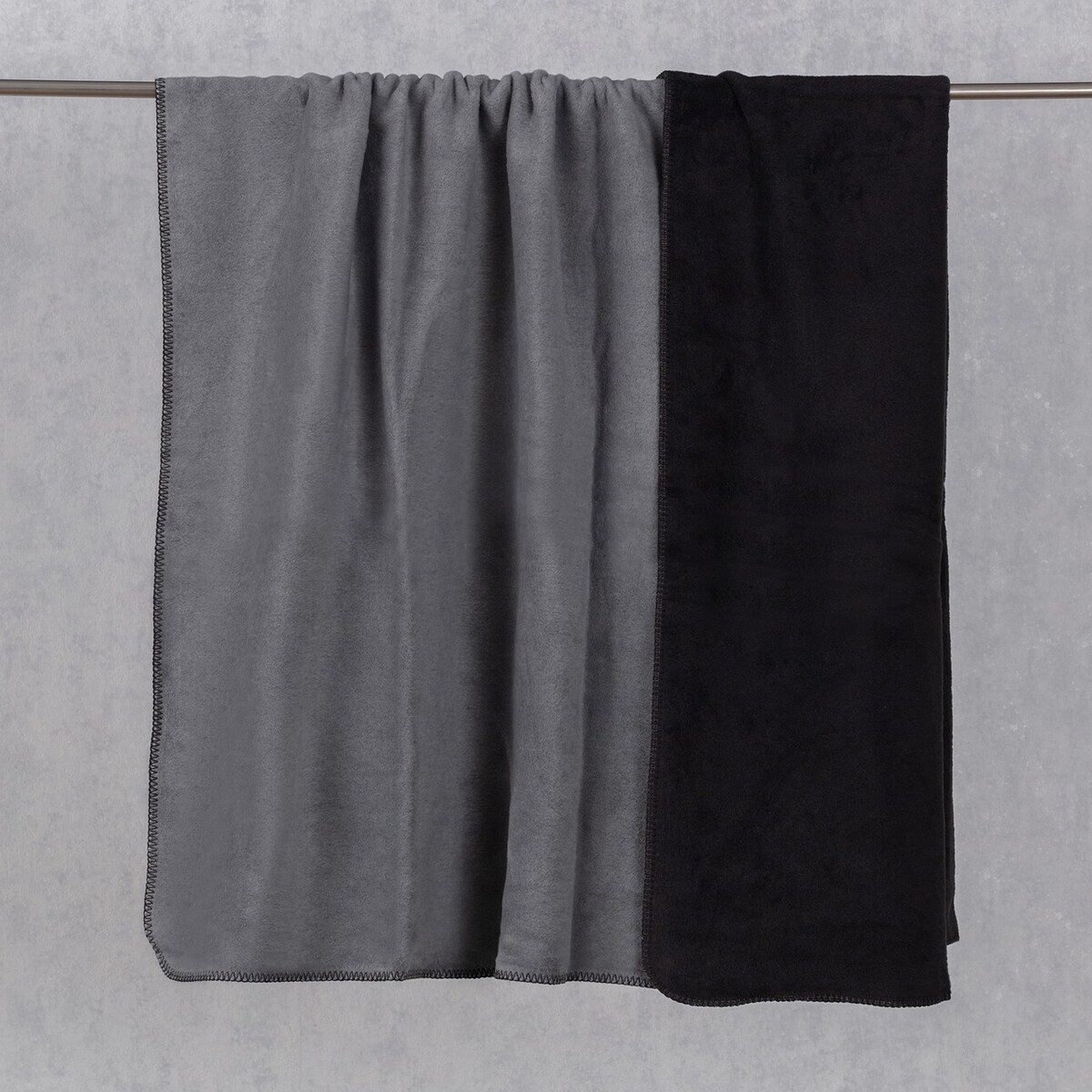 Koc Cosy Home 150x200cm Black&Zinc, 150 x 200 cm