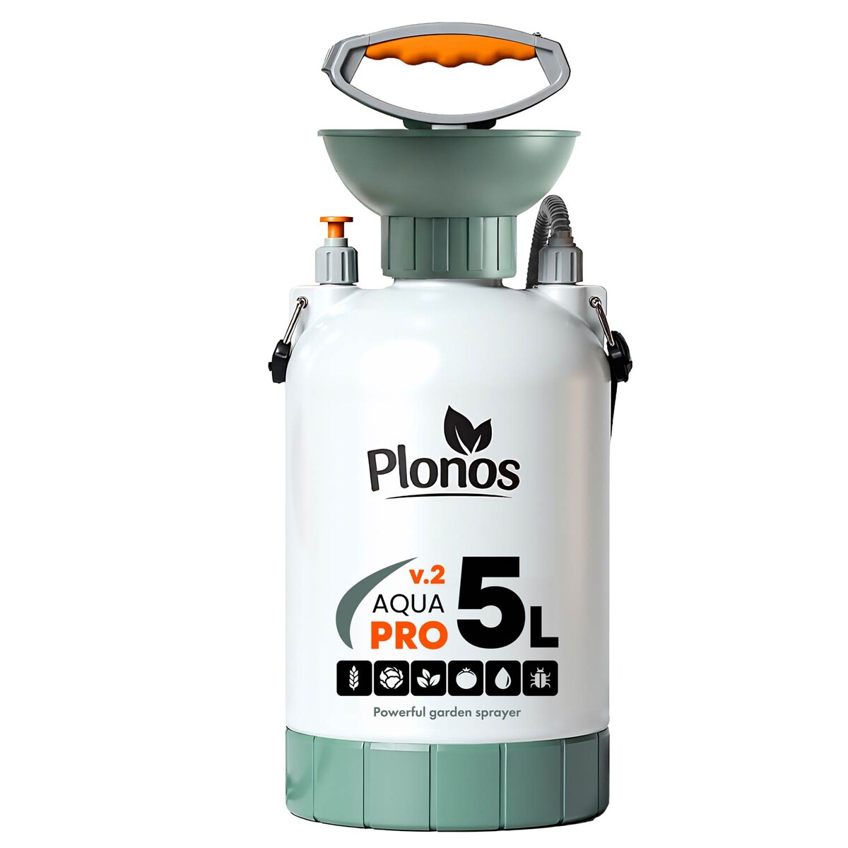 Opryskiwacz ciśnieniowy Plonos PL-605 5L ręczny ogrodowy z regulowaną lanca dysza