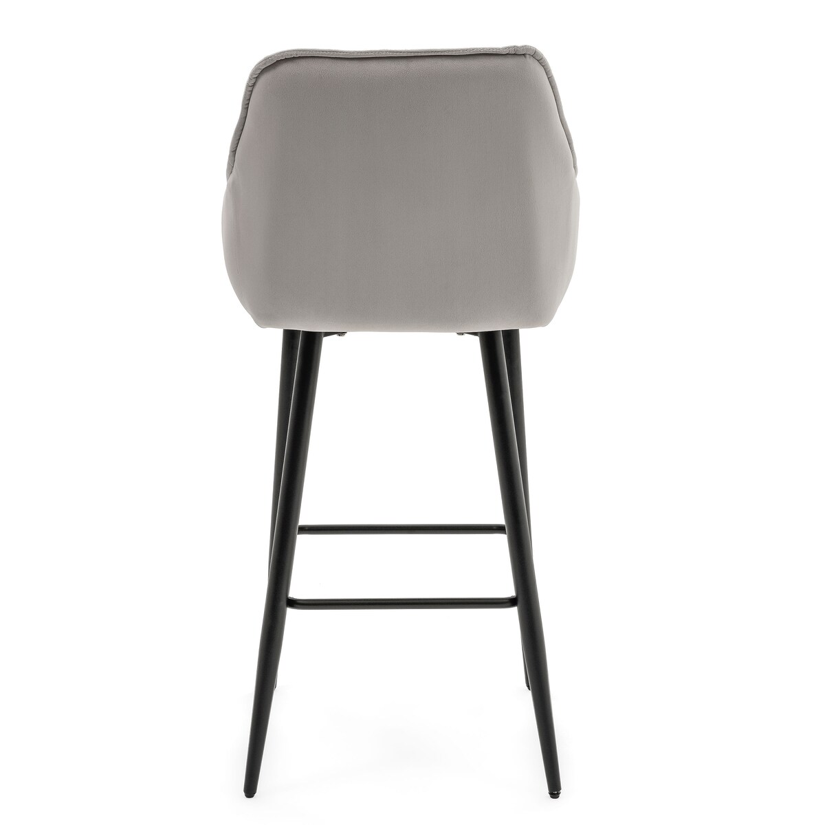 Hoker tapicerowany welurowy do salonu jadalni barowy glamour SIENA