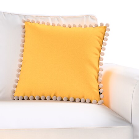 Poszewka Wera na poduszkę 45x45 żółty