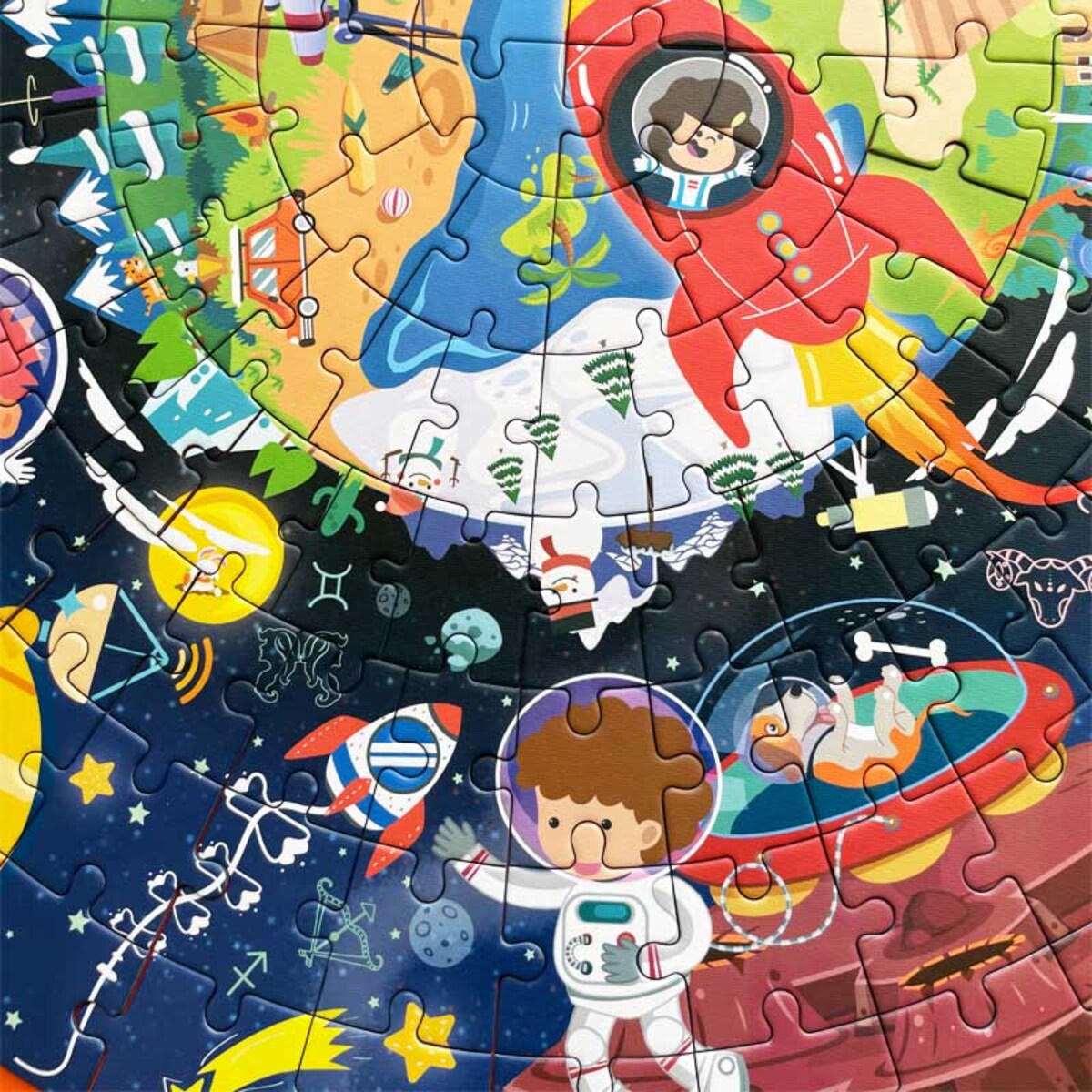 Puzzle edukacyjne - KOSMOS - 180 szt