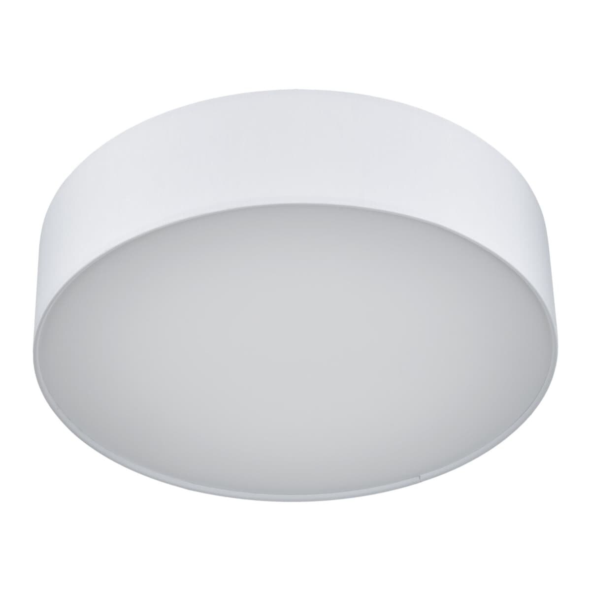 Sufitowa lampa do sypialni Rondo 4242 TK Lighting z tkaniny biała