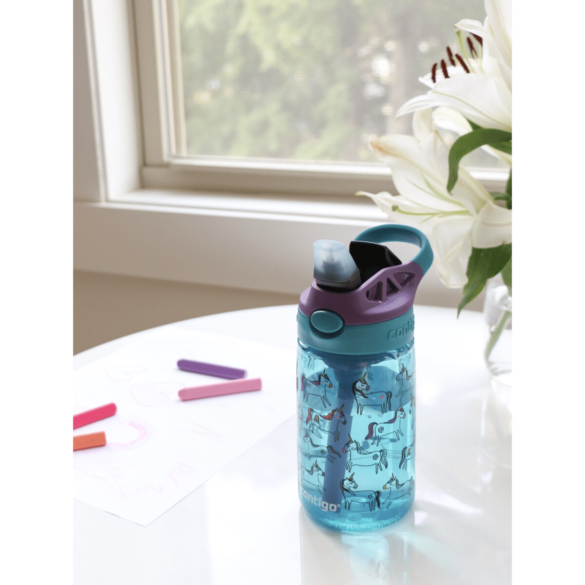 Bidon/ butelka dla dzieci Contigo Easy Clean 420ml Unicorn