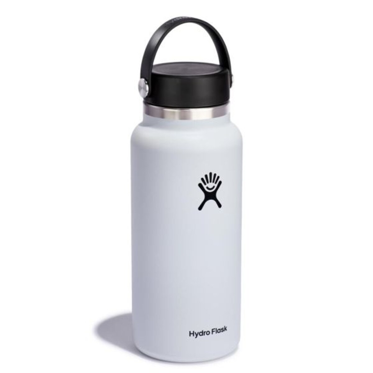 Butelka termiczna (biała) Wide Mouth Flex Cap Hydro Flask