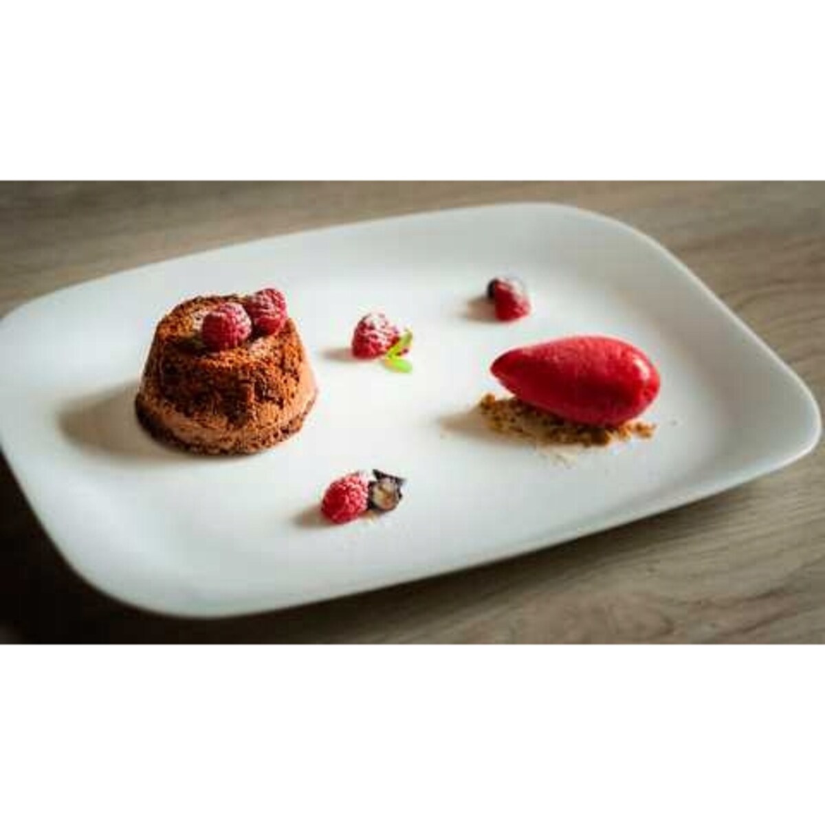 bormioli parma PÓŁMISEK talerz duży biały owalny na jedzenie przekąski ser