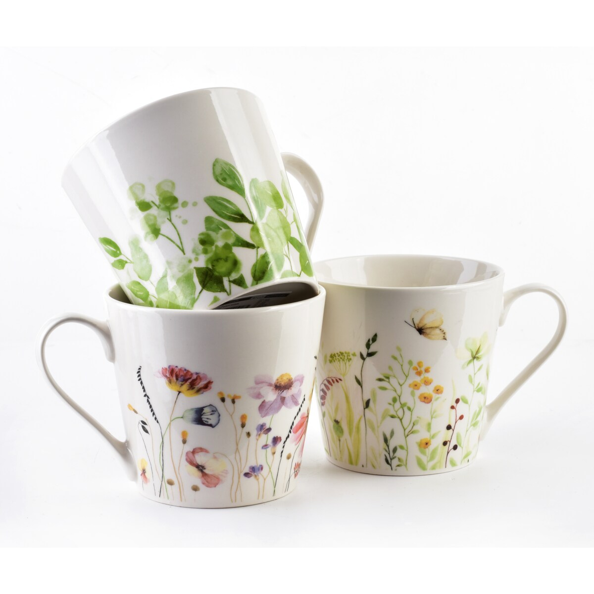 EDDY Kubek 400ml 9,8x13xh9cm liście