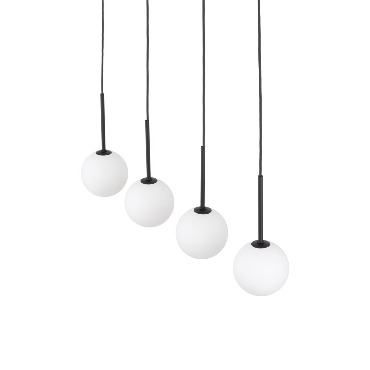 Lampa wisząca TK Lighting MARTIN 4503 czarno-biała 4xG9 regulowana do jadalni i kuchni