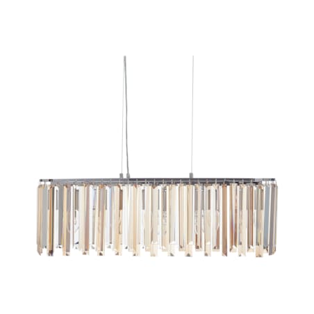 Żyrandol MANDEO Szkło Srebrny