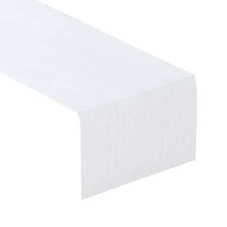 Bieżnik prostokątny 40x130 biały