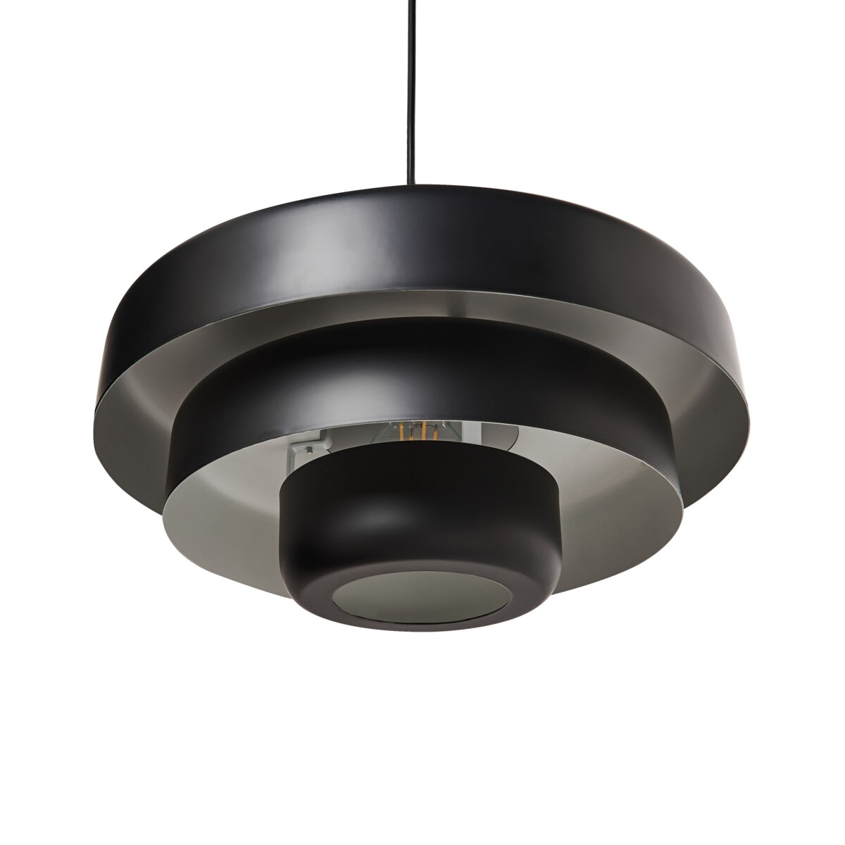Lampa wisząca KOLGA Metal Czarny