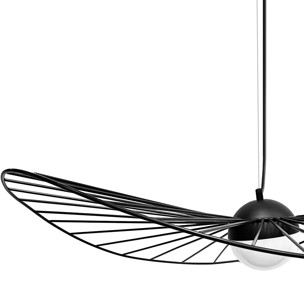 Lampa Wisząca Nowoczesna Ażurowa Led 80Cm Modern