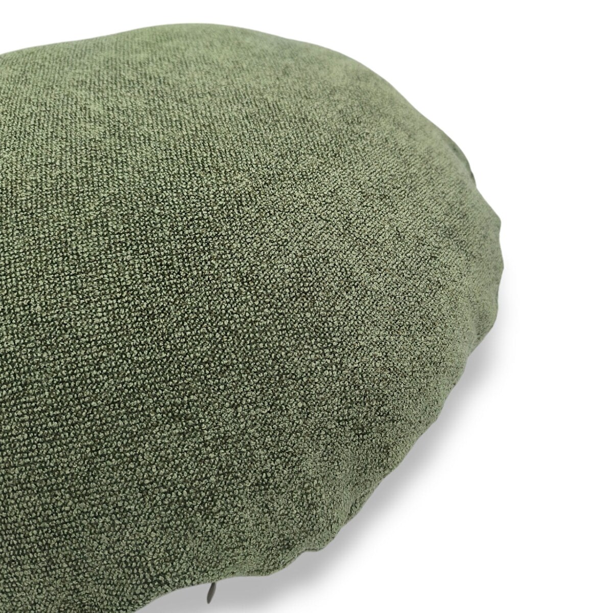 Okrągła zielona poduszka dekoracyjna 45 cm Ronda