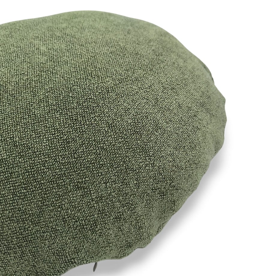 Okrągła zielona poduszka dekoracyjna 45 cm Ronda