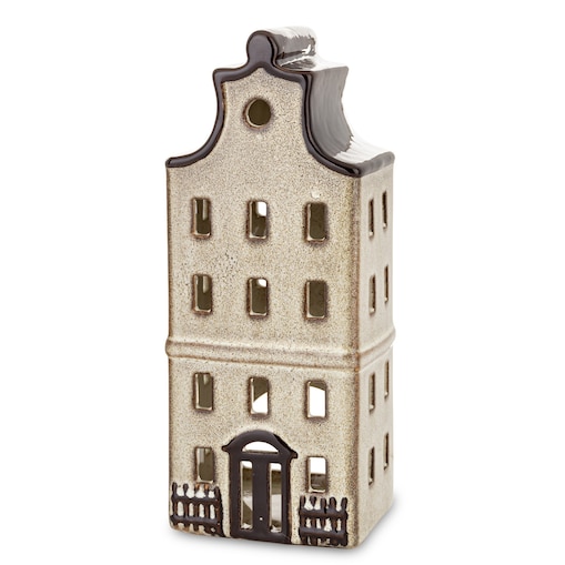 Domek kamienica 20x8x6,5 cm LYS kamionkowy brązowy