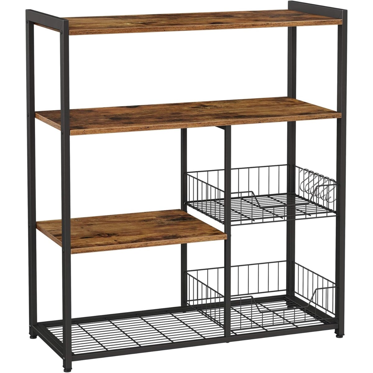 Szafka Kuchenna Wyspa, Regał Brązowy