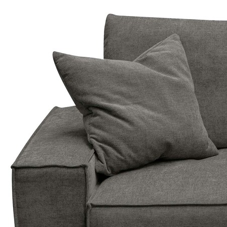 Melow 3-osobowa rozkładana sofa - szara