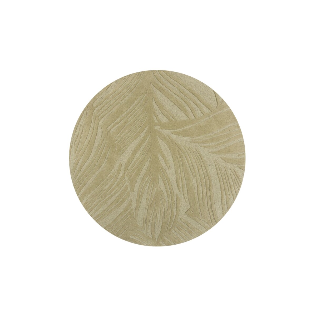 Dywan Wełniany Solace Lino Leaf Sage Okrągły 160x160