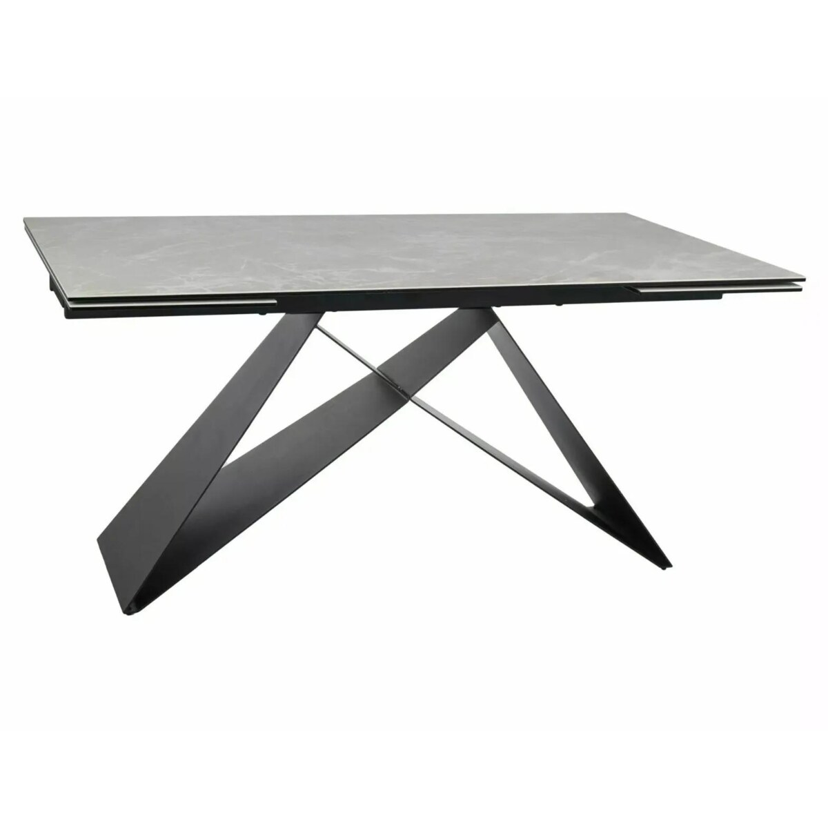 Stół rozkładany WESTIN CERAMIC 160(240)x90 kremowy mat diamond cream