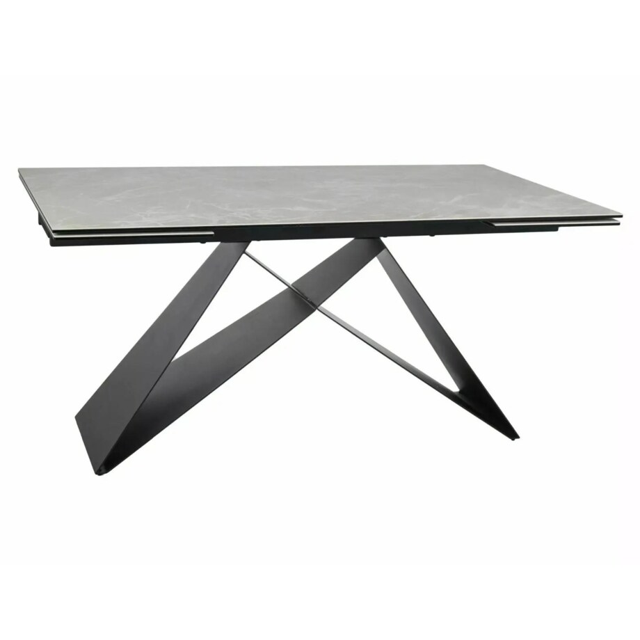 Stół rozkładany WESTIN CERAMIC 160(240)x90 kremowy mat diamond cream