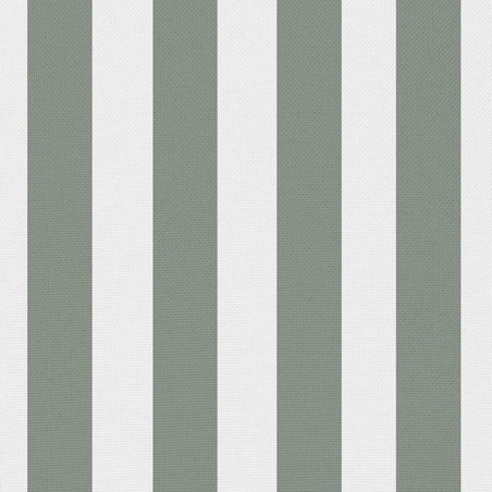 vidaXL Poduszki na zewnątrz, 2 szt., w paski, 60x40 cm, szare