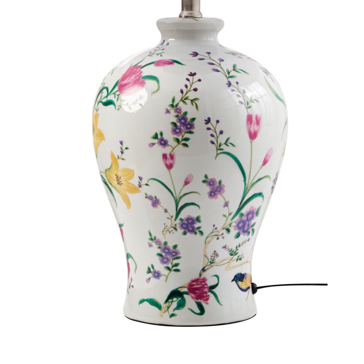 Lampa stołowa FEBROS Porcelana Biały