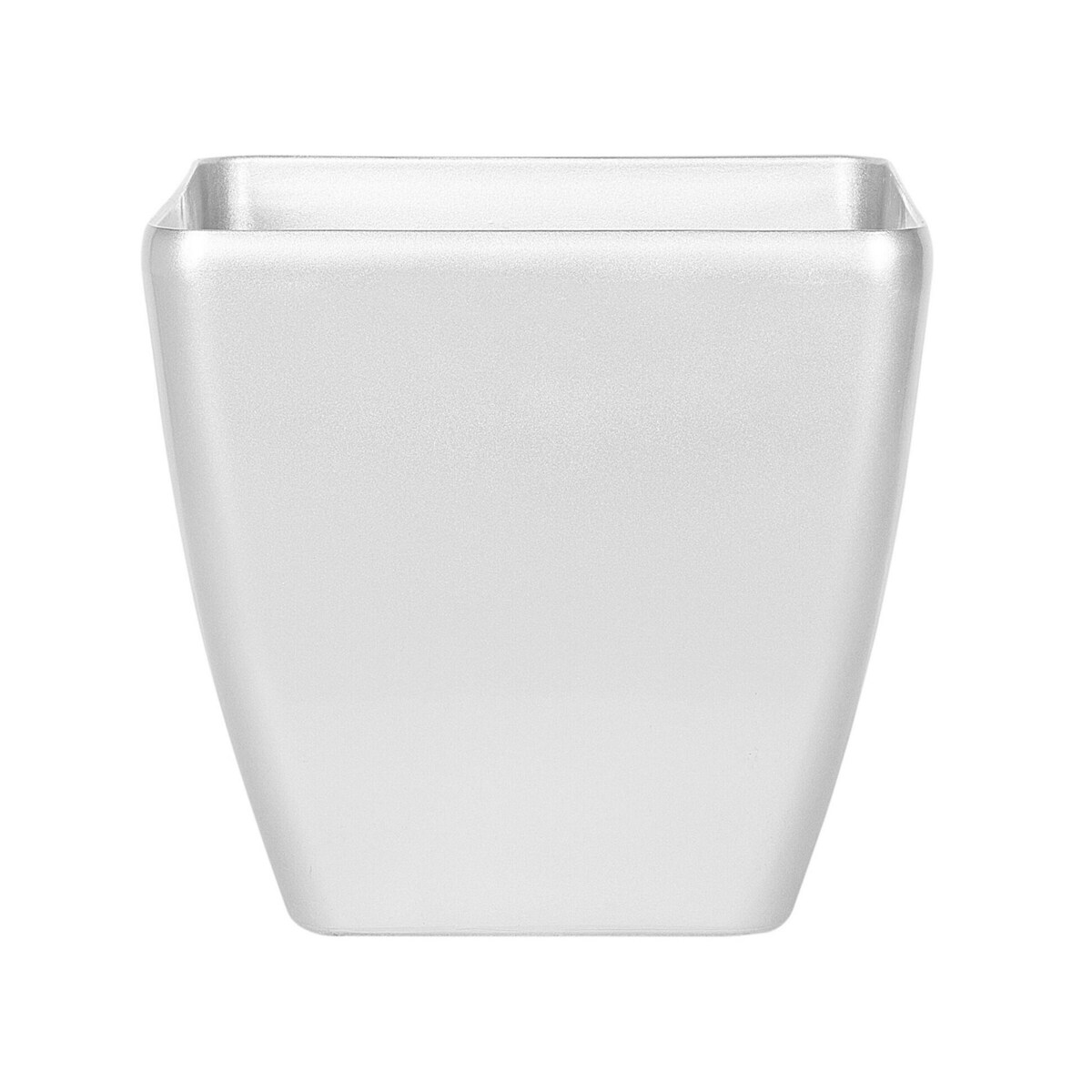 Doniczka 50 x 50 x 48 cm srebrna ASTRAS