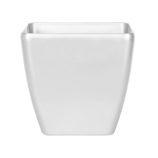 Doniczka 50 x 50 x 48 cm srebrna ASTRAS