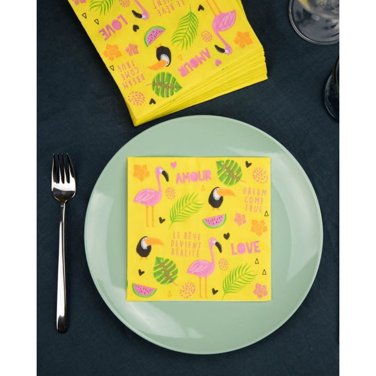 Serwetki stołowe Renova Love Summer 20 szt