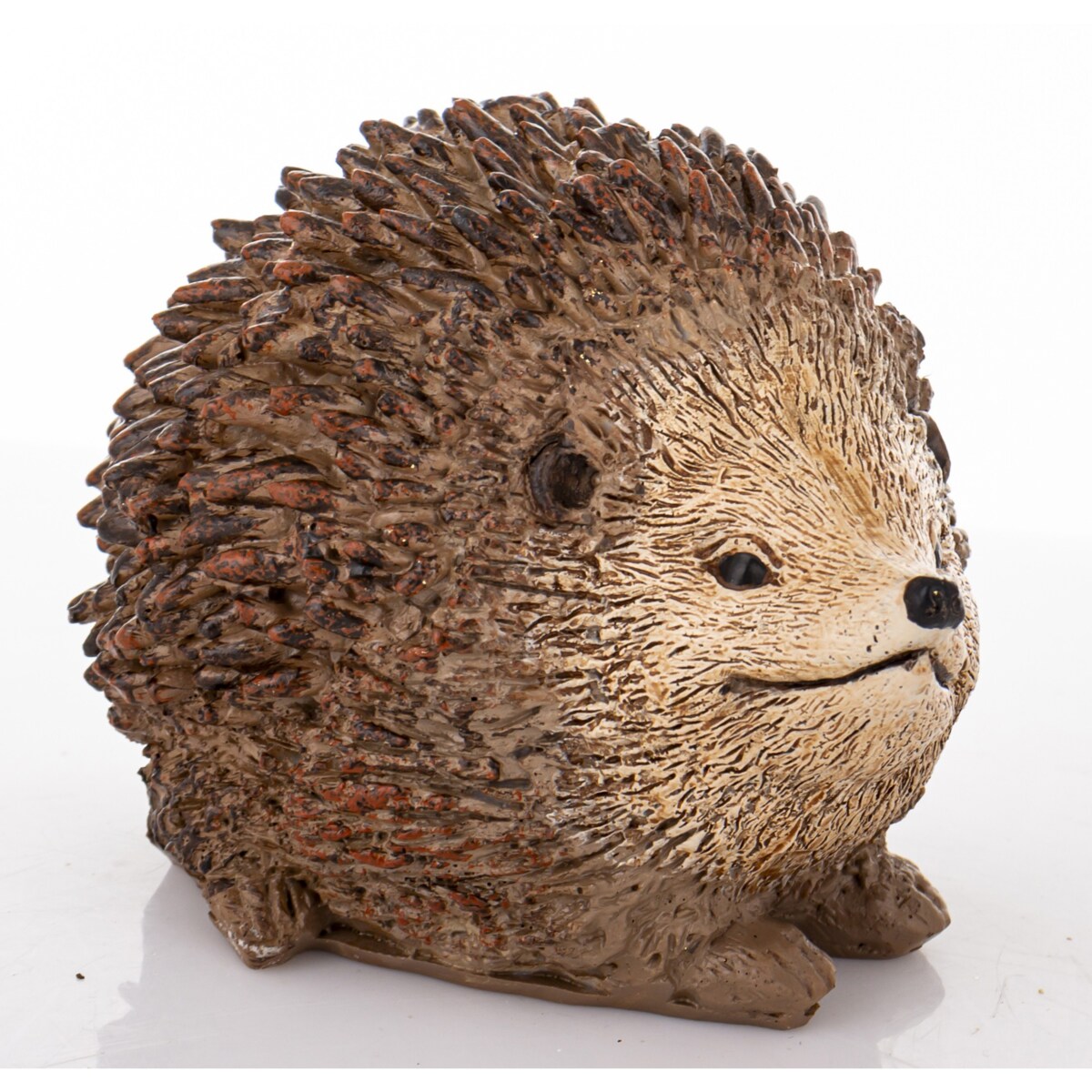 Dekoracja - figurka jeża 7,5x9,5x6,5 cm RICCIU