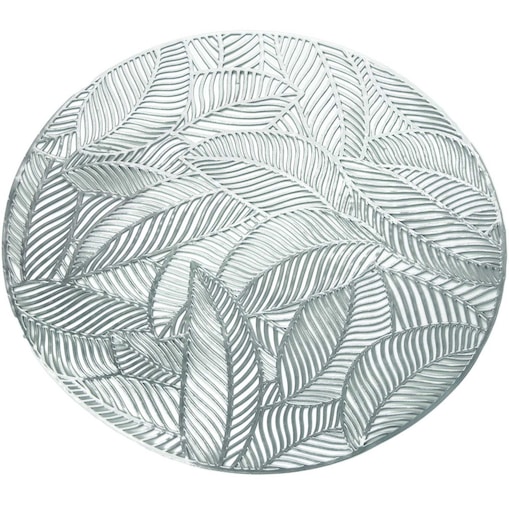 Podkładka Ażurowa Na Stół Okrągła W Listki 37 Cm