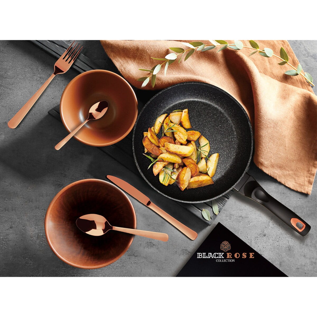 Zestaw patelni marmurowych z patelnią grillową Berlinger Haus BH-6156