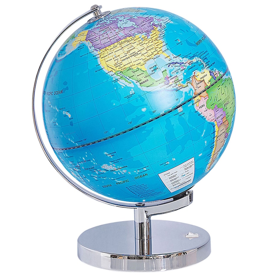 Globus LED STANLEY Niebieski 30 cm
