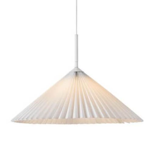 Materiałowa lampa zwieszana Plisado 108711 Markslojd biały