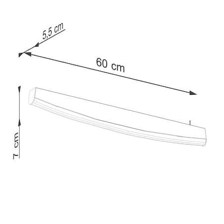 Kinkiet JORUN złoty LED 4000K