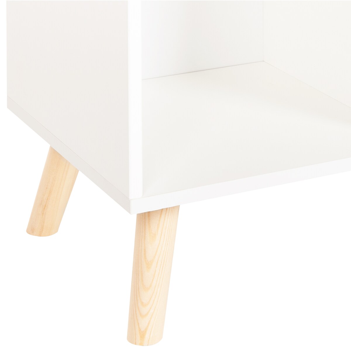 Regał na książki 3 półki LILOET 102 cm Biały