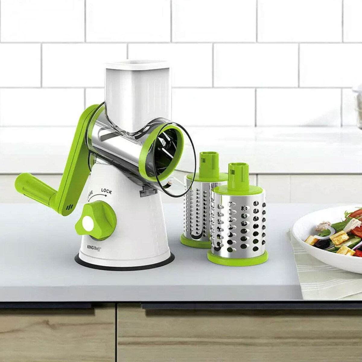 Tarka obrotowa bębnowa do warzyw sera bakalii KINGHOFF