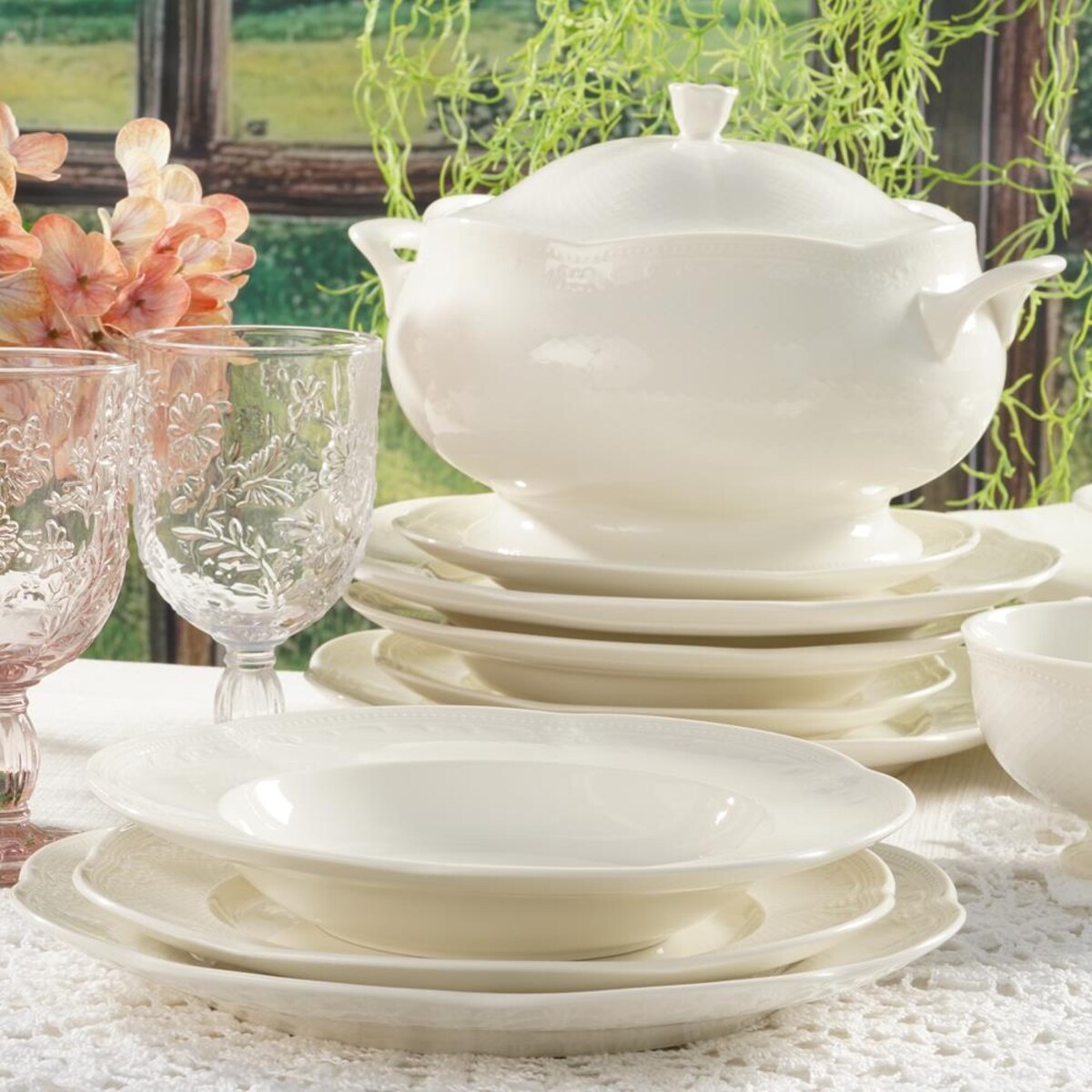 VILLA ITALIA Talerz płytki obiadowy 27 cm NIOBE