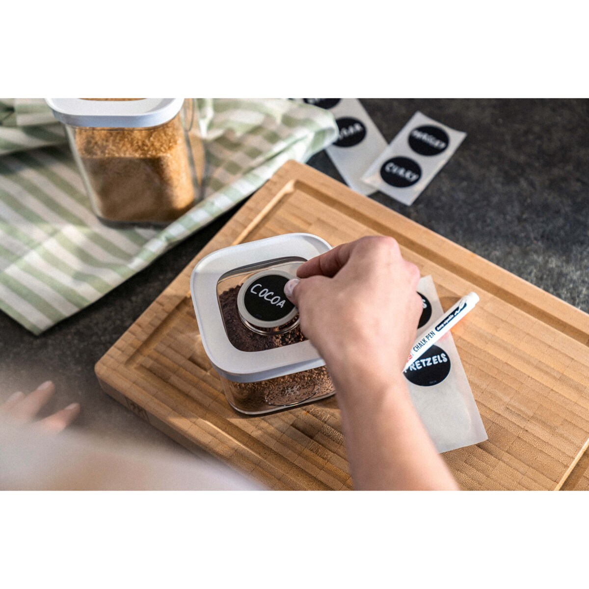 Zestaw 10 nalejek + mazak Zwilling Fresh & Save Cube