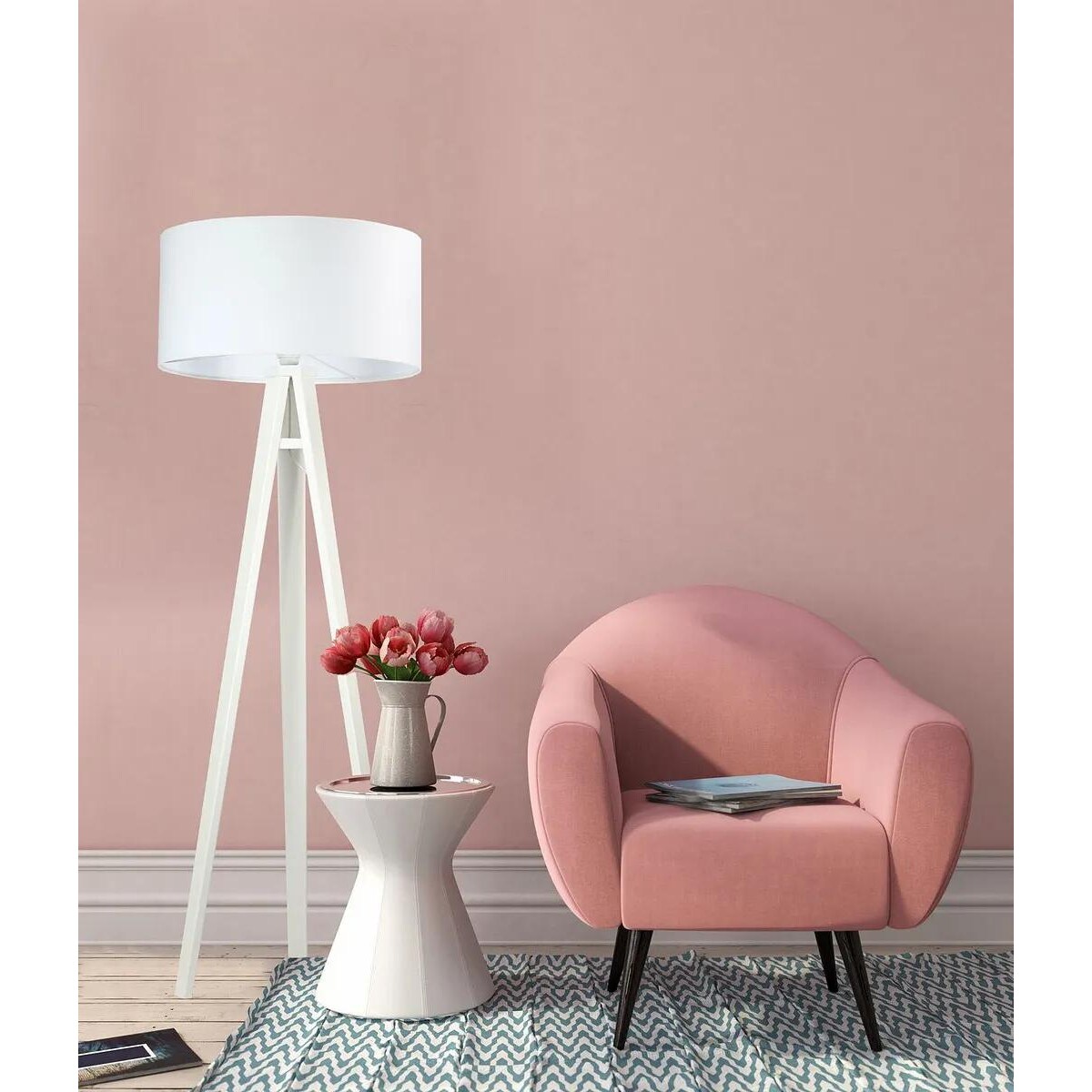 Lampa stojąca HOME 50 biała