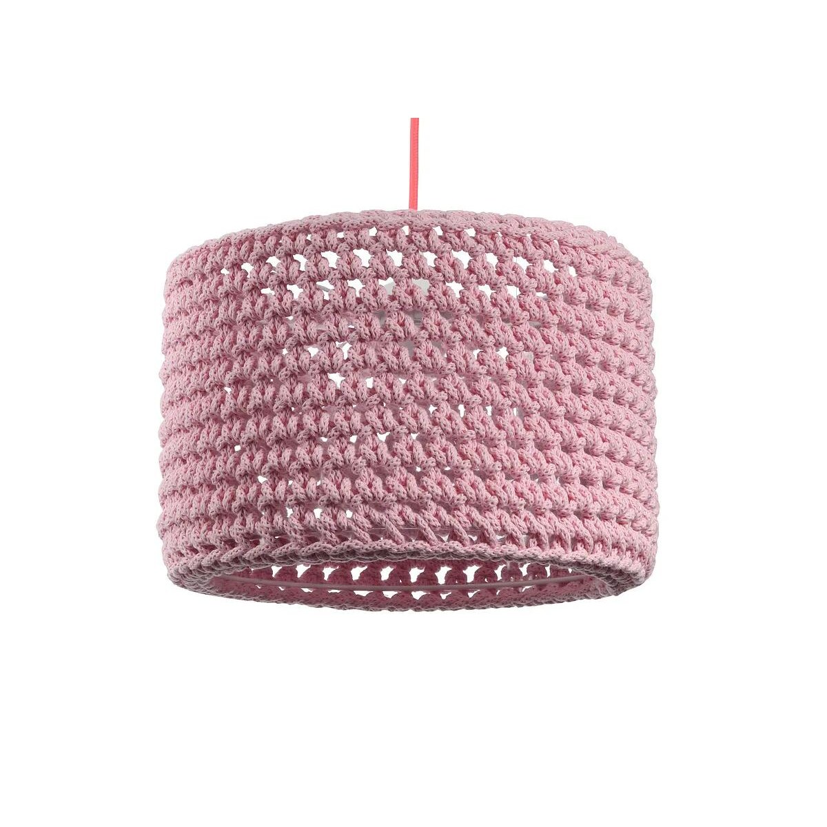 Lampa wisząca COTTON 30 różowa