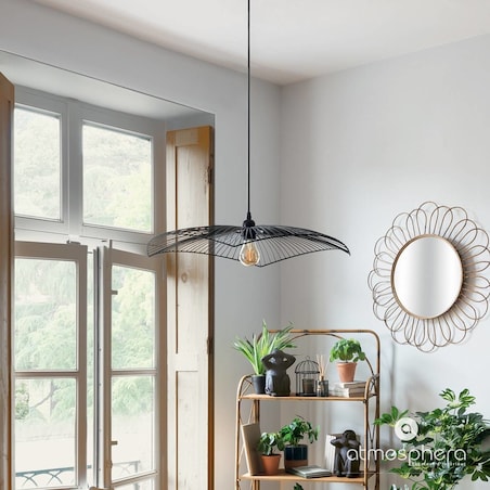 Lampa sufitowa CUZCO, metalowa, 58 cm